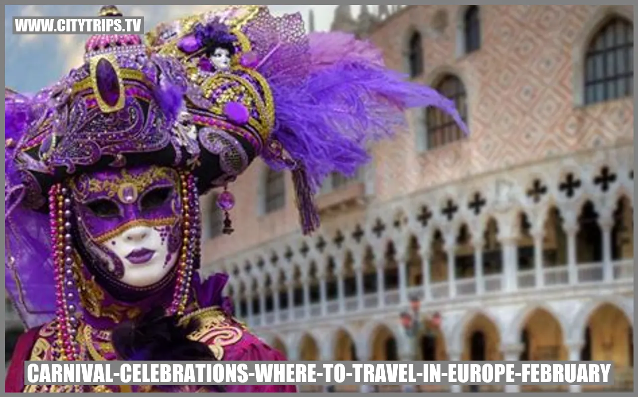 Image depicting the Festive Carnival Celebrations in Europe