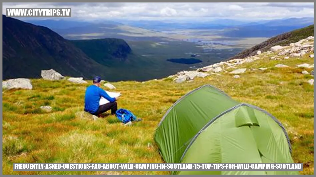 FAQ about Wild Camping in Scotland