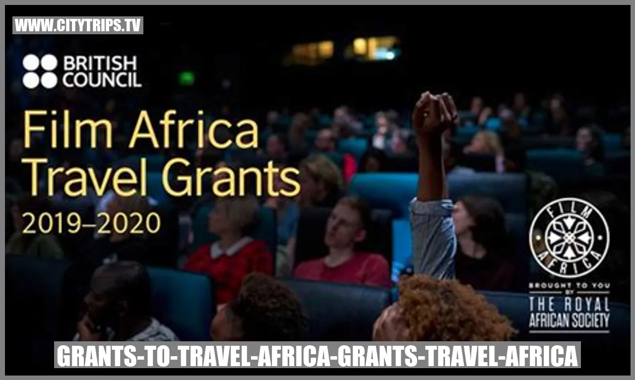 Image of Grants to Travel to Africa
