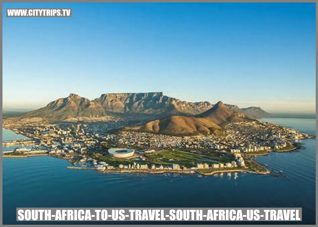 South Africa to US Travel Image