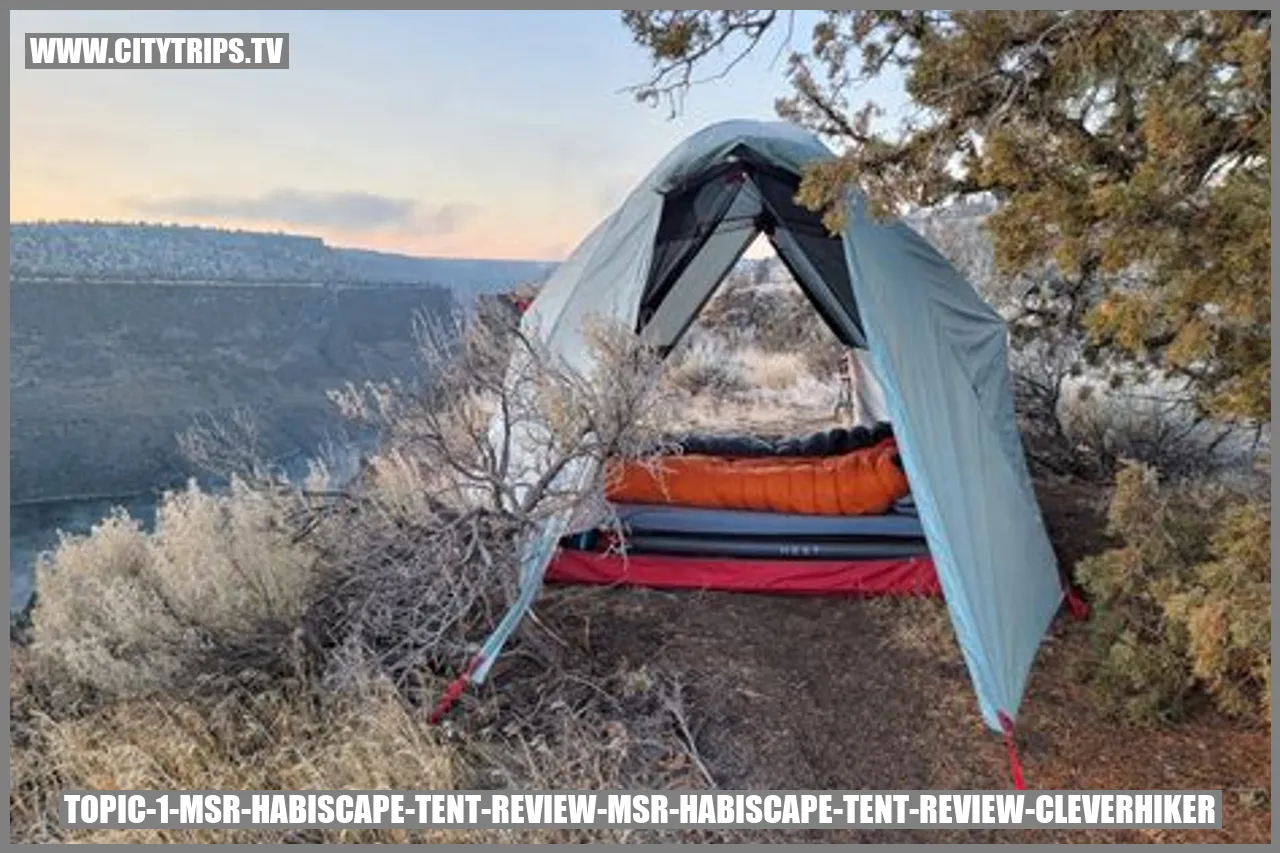 MSR Habiscape Tent Review