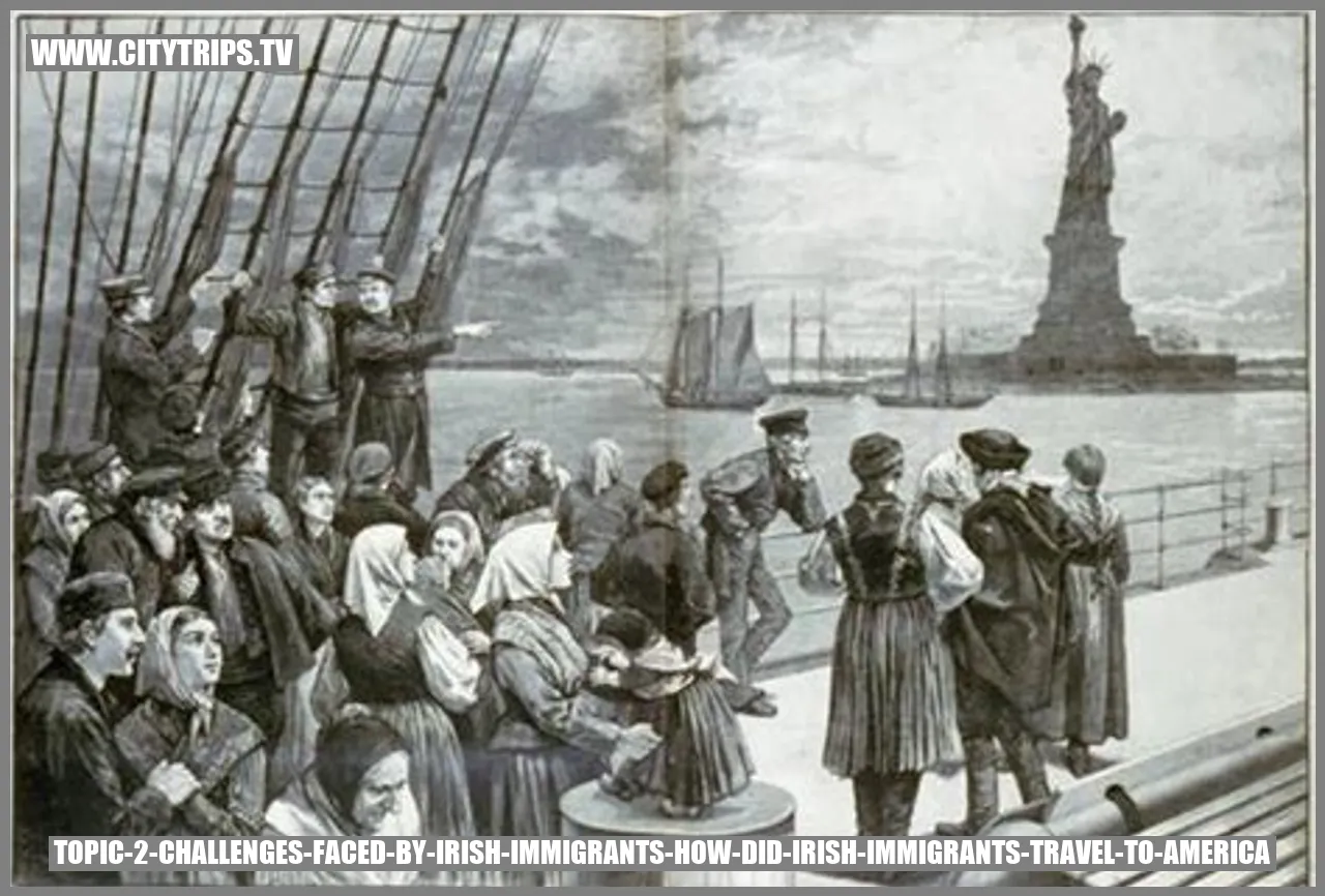 Image illustrating the Challenges Faced by Irish Immigrants